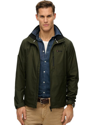 Superdry Ανδρικό Μπουφάν Χειμωνιάτικο Puffer Χακί M5012163A-1KM