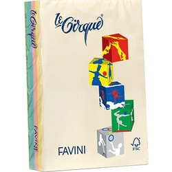 Favini Χαρτί Α4 160gsm/100sh. Multicolor 5mix Pastel