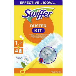 Swiffer Χειρός με 4 Ανταλλακτικά Πανάκια