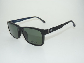 Moritz 21287A QM05 Ανδρικός Σκελετός Γυαλιών Οράσεως με Clip-On Κοκάλινος Μαύρος