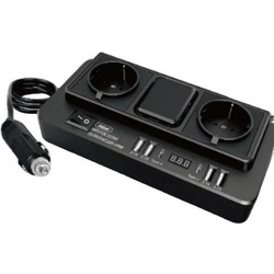 Andowl Μετατροπέας Φορτιστής αυτοκινήτου 300W Q-NB1600 Power Inverter