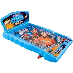 Επιτραπέζιο φλίπερ με LED φωτισμό και ήχο Super Pinball Game - μπλε