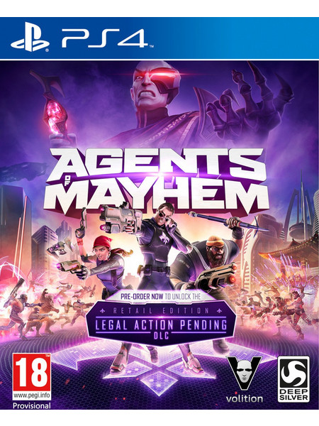 Agents Of Mayhem D1 Edition Used PS4