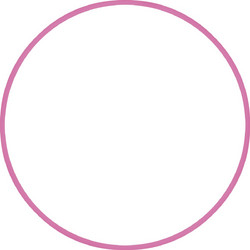 Χούλα-Χουπ hq 70cm - Φ19mm - 280gr, ροζ 98808