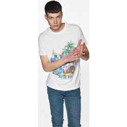 Celio T-shirt Gesurf - ECRU