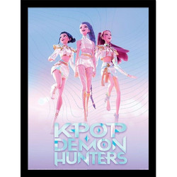 ΑΦΙΣΑ ΣΕ ΚΑΔΡΟ K-POP DEMON HUNTERS - GOLDEN 31X41CM