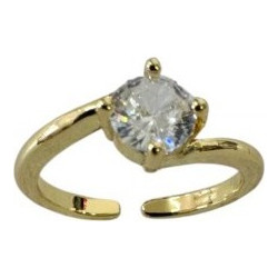 Ro Accessories Δαχτυλίδι ONE SIZE R140 Χρυσό
