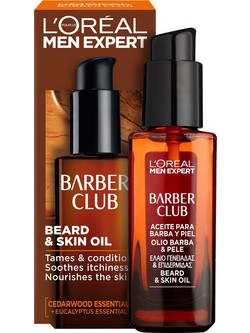 L'Oreal Paris Men Expert Barber Club Λάδι για Γένια 30ml