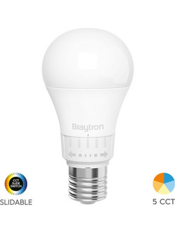 Λάμπα led Premium E27 Α60 10,5w 1160lm 5cct