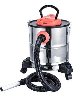 Muhler MV-2080SR Σκούπα Στάχτης 800W με Κάδο 20lt