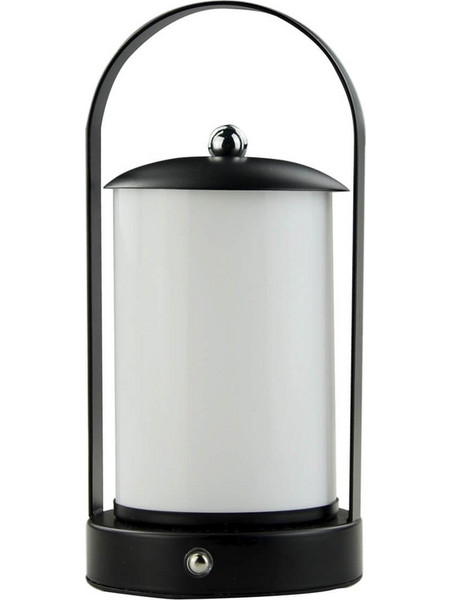 Powertech LED Επιτραπέζιο Φωτιστικό HLL-0192 με Λαβή - Ρυθμιζόμενο, Επαναφορτιζόμενο - 2000mAh - IP20 - USB-C - Μαύρο HLL-0192