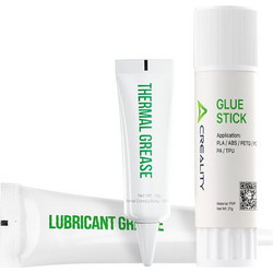 Creality 3D Printing Accessories Pack - Glue Stick, Τhermal Grease, Lubricant Grease, in one Package
