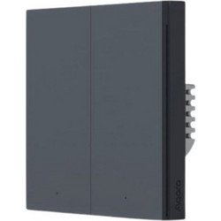 Aqara Smart Switch H1 Double Rocker Gray (WS-EUK02-G)