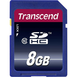 Transcend SDHC 8GB Class 10