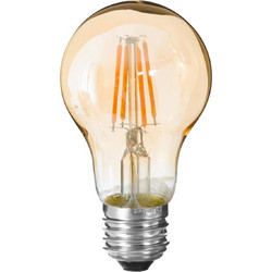 Λάμπα LED Amber Straight A60 Atmosphera για ντουί E27 - 2W - Θερμό Λευκό 161700