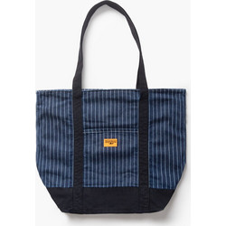 SERVICE WORKS PINSTRIPE DENIM TOTE BAG