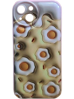 Θήκη Back Cover TPU Eggs για iPhone 13, πολύχρωμη