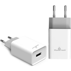 Powertech Φορτιστής Χωρίς Καλώδιο με Θύρα USB-A 20W White PT-780