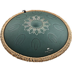 MEINL Sonic Energy OSTD4DGE Octave Steel Tongue Drum 16" F Minor Dark Green