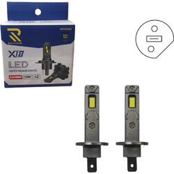 Λάμπες LED Αυτοκινήτου & Μοτοσυκλέτας H1 Canbus 16W 2τμχ X18 RCHANG W18524