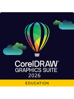 CORELDRAW GRAPHICS SUITE 2026 EDUCATION PERPETUAL LICENSE (INCL. 1 YR CORELSURE MAINTENANCE)(1-4) (LCCDGS2026EDU11)