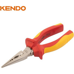 Kendo 11032 Μυτοτσίμπιδο Ίσιο Ηλεκτρολόγου 1000V VDE 200mm / 8"