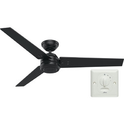 Hunter Protos MS 52 Ανεμιστήρας Οροφής 132cm 65W με Τηλεχειριστήριο Μαύρος