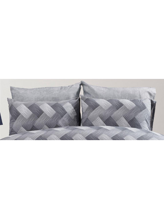 ΜΑΞΙΛΑΡΟΘΗΚΗ ΕΜΠΡΙΜΕ Αλκμήνη 452 50X70 Grey 70/30 Cott/Pol Dimcol