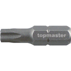 TOP MASTER Μύτη κατσαβιδιού Torx με μέγεθος T25 25mm συσκευασία 2τεμ. 330358