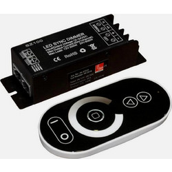 Ντίμερ RF Αφής για Μονόχρωμη Ταινία LED - 12V/24V DC, 25A & 256 Επίπεδα με RJ45