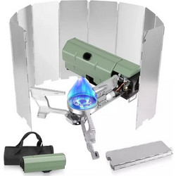 Camping Stove High-power Portable Design Green