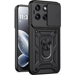 Bodycell Armor Slide Θήκη Μαύρη (Motorola Edge 70 Fusion)
