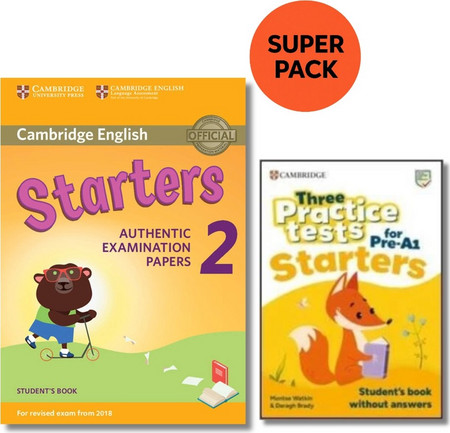 CAMBRIDGE YOUNG LEARNERS ENGLISH STARTERS SUPER PACK