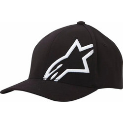Alpinestars Ανδρικό Καπέλο Jockey Υφασμάτινο Μαύρο 1032-81008-1020