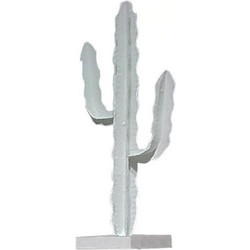 Διακοσμητικός κάκτος, εκρού χρ.12x47.5cm