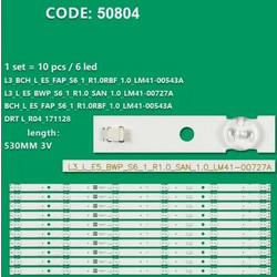 SONY KD-55XG7096 SET 10 PCS LED BAR LM41-00727A
