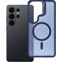 FORCELL Case For Samsung S26 Ultra F-Protect Shadow Stand Premium Compatible With Magsafe Navy blue