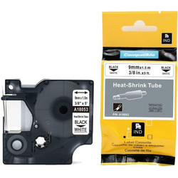 Ταινία Ετικετογράφου DYMO Ind Rhino Tape Black On White 9mm (S0718280) (DYM18053)