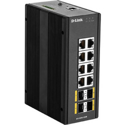 D-Link DIS-300G-12SW Managed L2 Switch με 8 Θύρες Ethernet 1Gbps