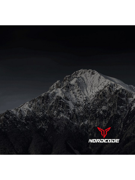 Φουλάρι Nordcode_ Tube neck 5 Mountain μαύρο/γκρι - NORDCODE