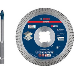 061599765S Σετ Δίσκος Κοπής 125mm και Τρυπάνι 6mm