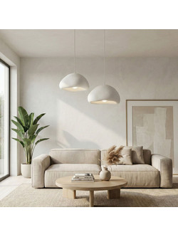 Chandelier LOVAL-40-40-T-LUNA White