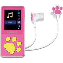 Lenco Xemio-560 MP3 Player 8GB με Οθόνη 1.8" Ροζ