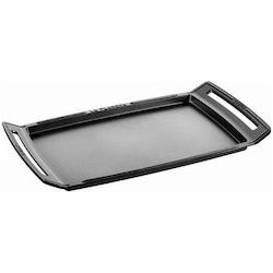 Staub Plancha 38cm Cast Iron, Black, Induction-Ready