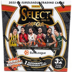 Panini - 2025-26 Select Euroleague Basketball Mega Box (8 Packs)