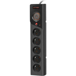 Armac Z5 Πολύπριζο 5 Θέσεων με Καλώδιο 5m Z5/50/CZ