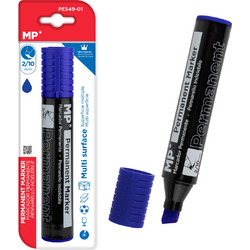 MP ανεξίτηλος μαρκαδόρος PE549-01, 2-10mm μύτη, μπλε
