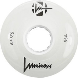 LUMINOUS Ροδάκια Led Quads 62χιλ./85A - Λευκό