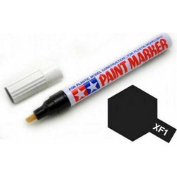 XF-1 PAINT MARKER (ENAMEL ) FLAT BLACK - TAMIYA 89301