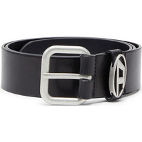 B-1DR LEATHER OVAL D LOOP BELT MEN DIESEL